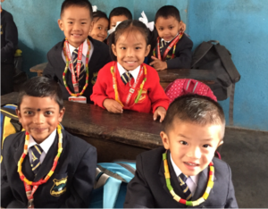 Catherine school children